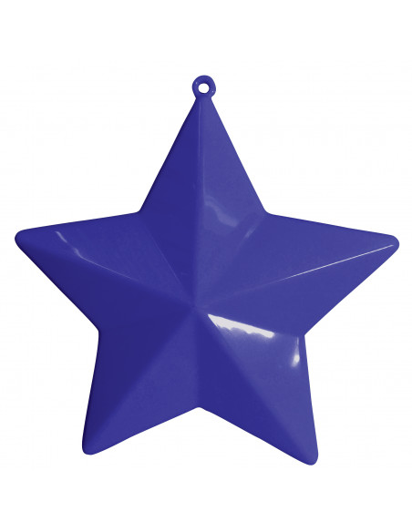 Étoiles plastiques toniques bleu nuit