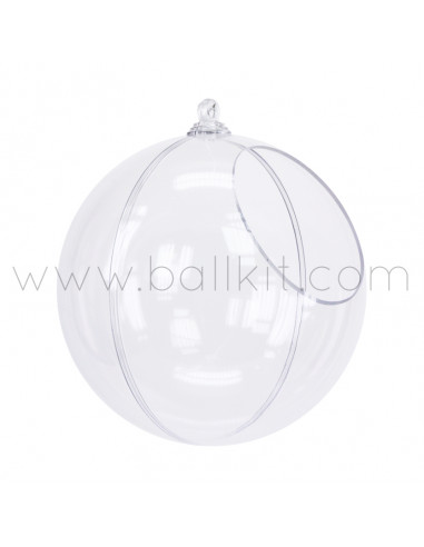 Acheter boule plastique transparente présentoir à suspendre