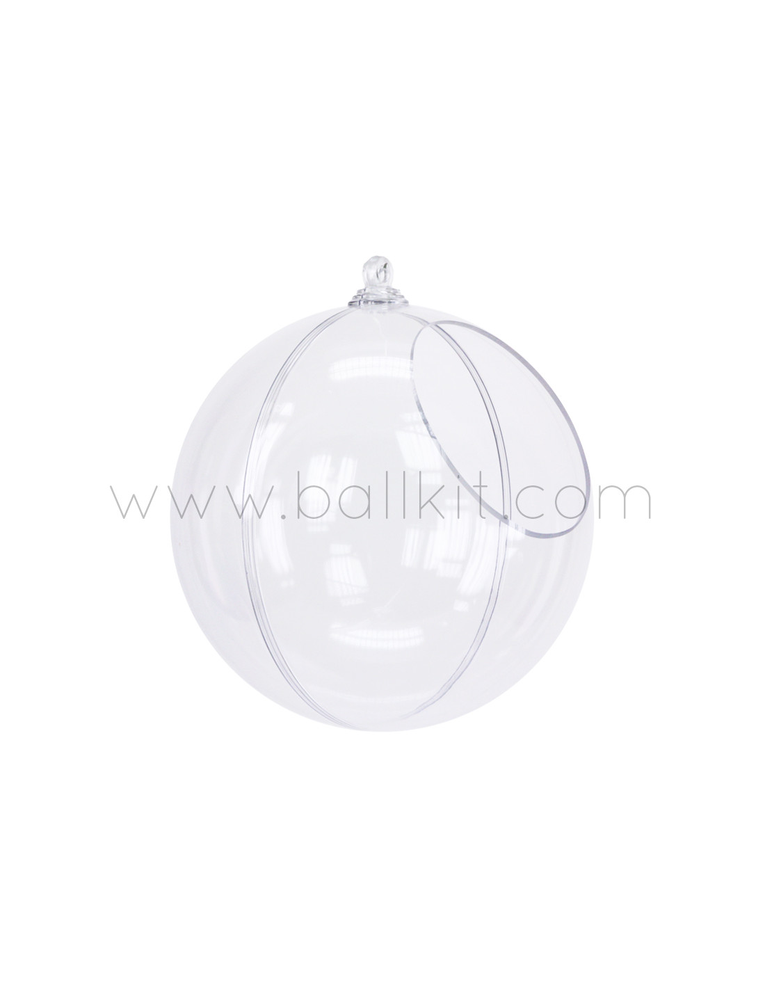 MAZE MA 20 mm Lámpara de cristal transparente con forma de bola para colgar