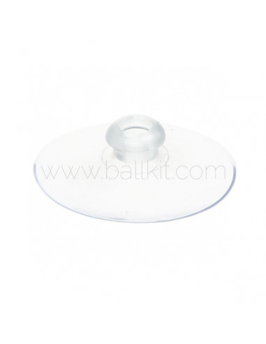 Ventouses transparente en plastique Fix petite ø3,2 cm (x 15)