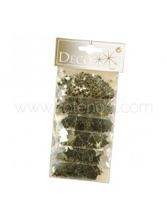 Assortiment confettis or