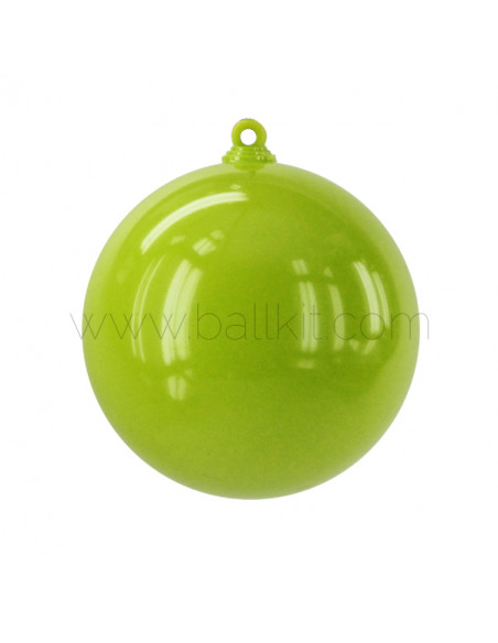 Boules plastiques toniques vert lichen