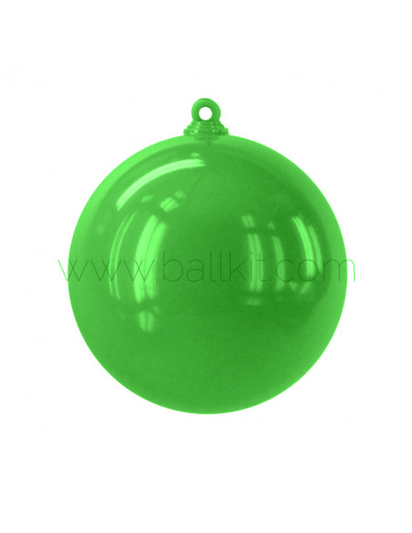 Boules plastiques toniques vert sapin