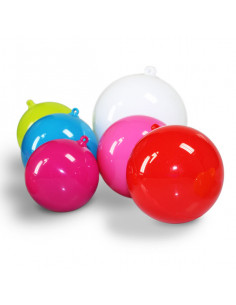 Ensemble de boules plastiques toniques couleurs 2