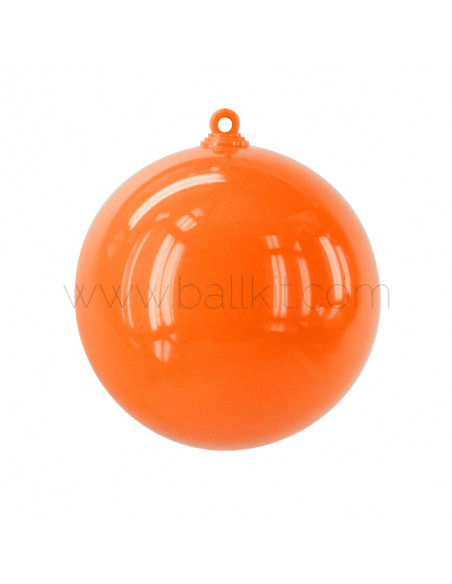 Boules plastiques toniques orange