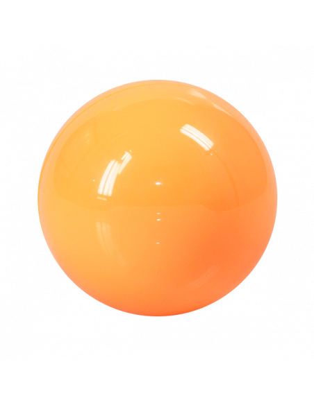 Bulles plastiques opaques fluos orange
