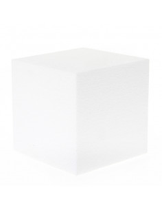 Cubes polystyrènes  blanc