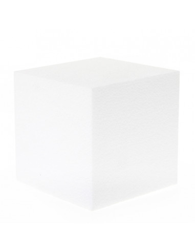 Cubes polystyrènes  blanc