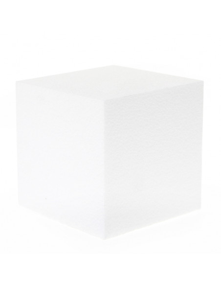 Cubes polystyrènes  blanc