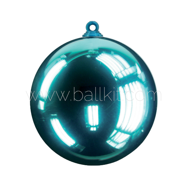 Lote De 12 Bolas De Navidad (D80 Mm) Arc En Ciel Multicolor - Bola Y
