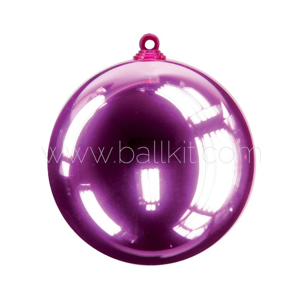 Lote De 12 Bolas De Navidad (D80 Mm) Arc En Ciel Multicolor - Bola Y